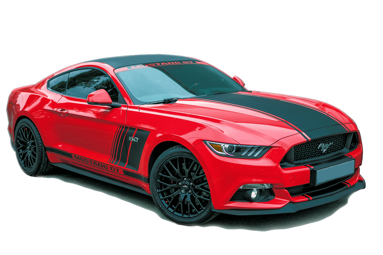 ford mustang, red, exempt and edited-2767124.jpg